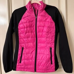 Calvin Klein Pink and Black Utility Jacket